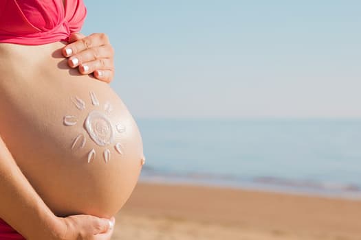 استفاده از ضد آفتاب در دوران بارداری